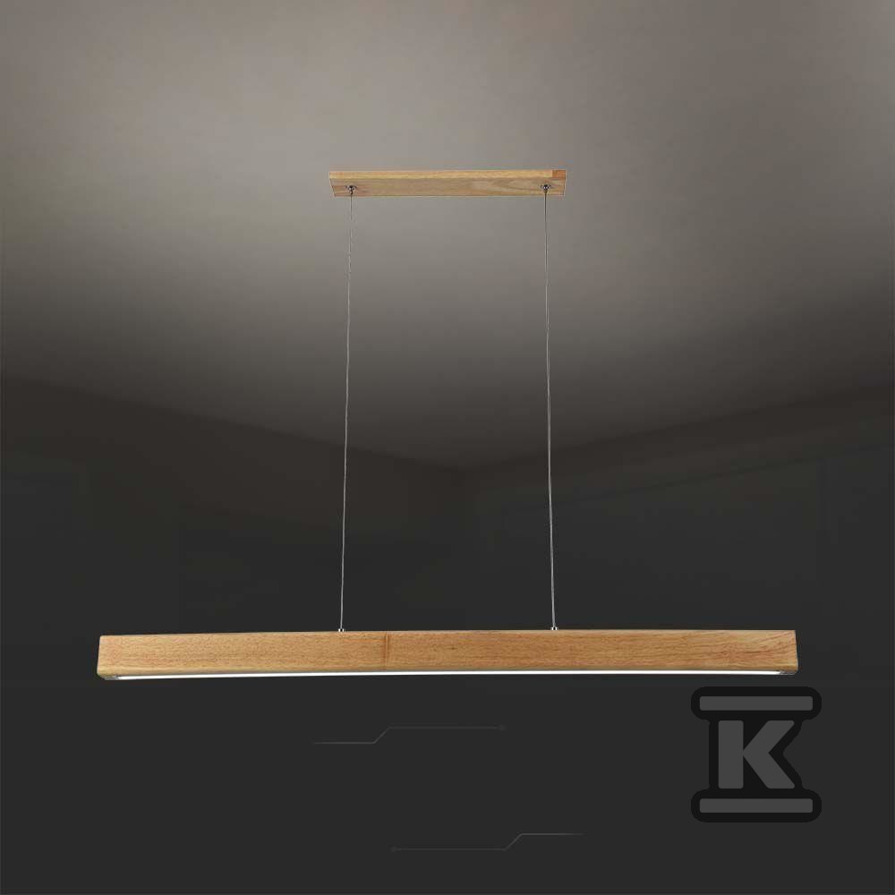 Oprawa zwieszana V-TAC 12W LED drewno - 23100