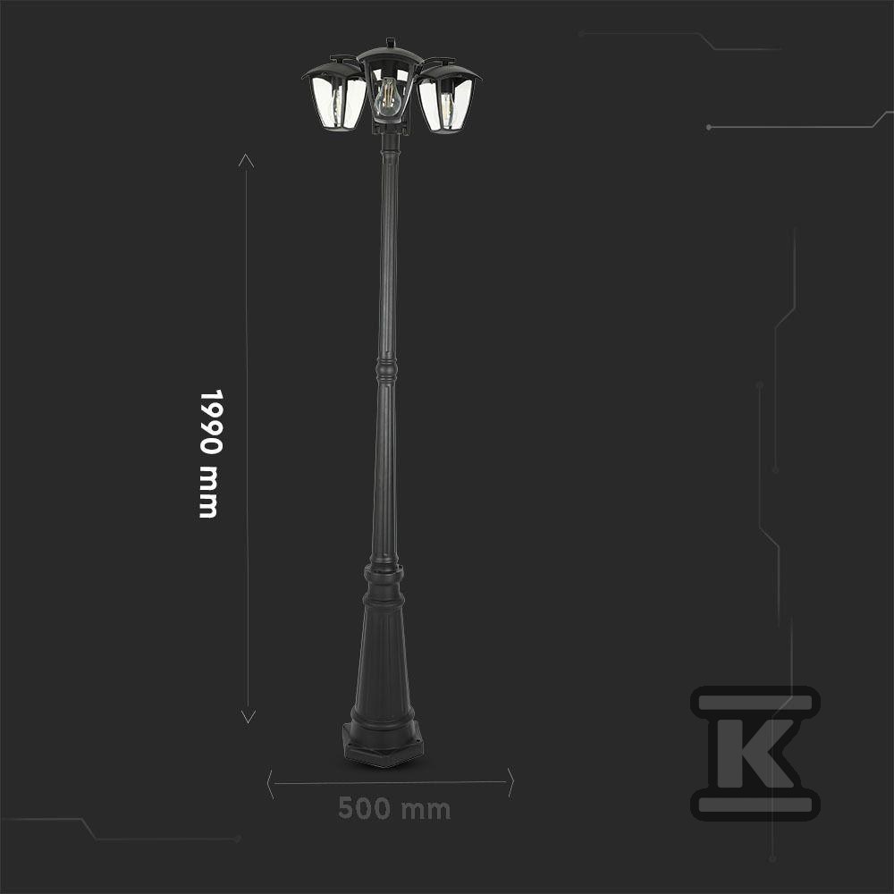 V-TAC 3KSE27 baštenska lampa 1990 mm - 7063