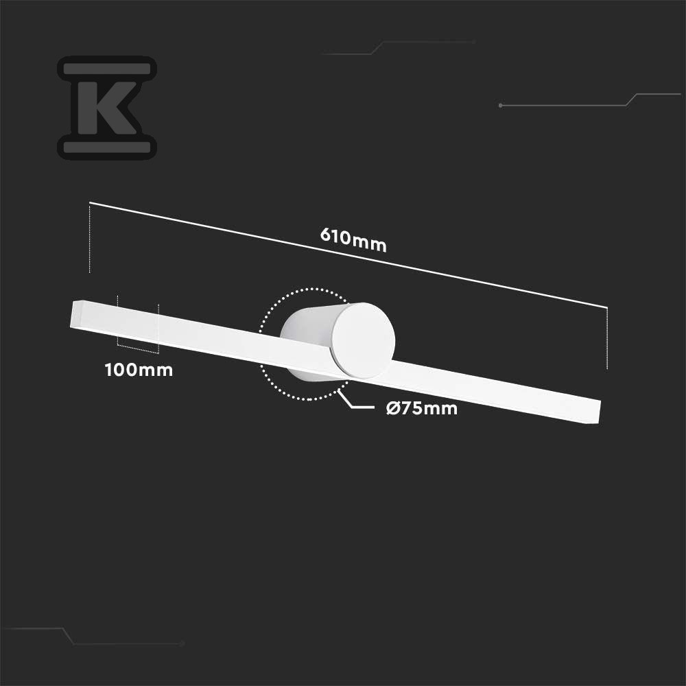 Oprawa Kinkiet Ścienny V-TAC 10W LED - 405821