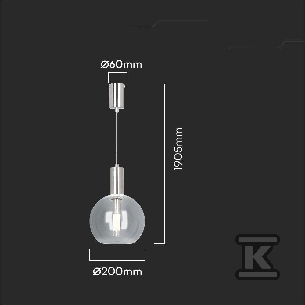 Oprawa zwieszana V-TAC 5W LED akryl - 23409