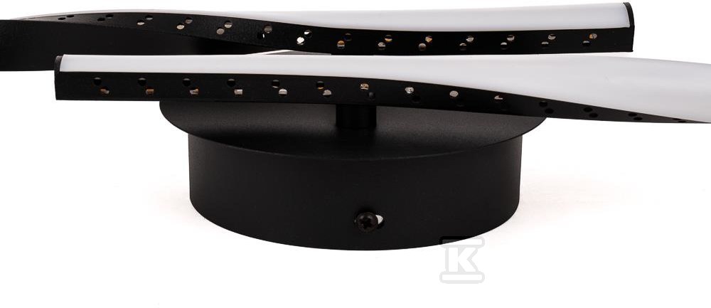 Oprawa sufitowa V-TAC 12W LED czarna - 7001