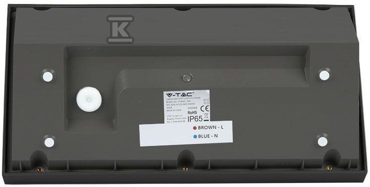 Настінний світильник V-TAC 20W LED - 6812