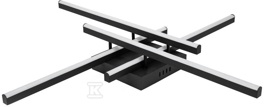 Oprawa sufitowa V-TAC 38W LED czarna - 14995