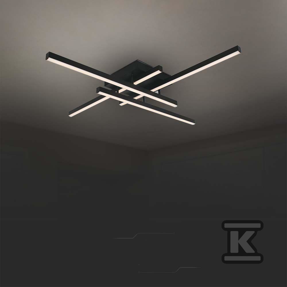 Oprawa sufitowa V-TAC 38W LED czarna - 14994