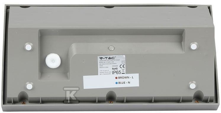 Oprawa ścienna V-TAC 20W LED ukośna - 218238