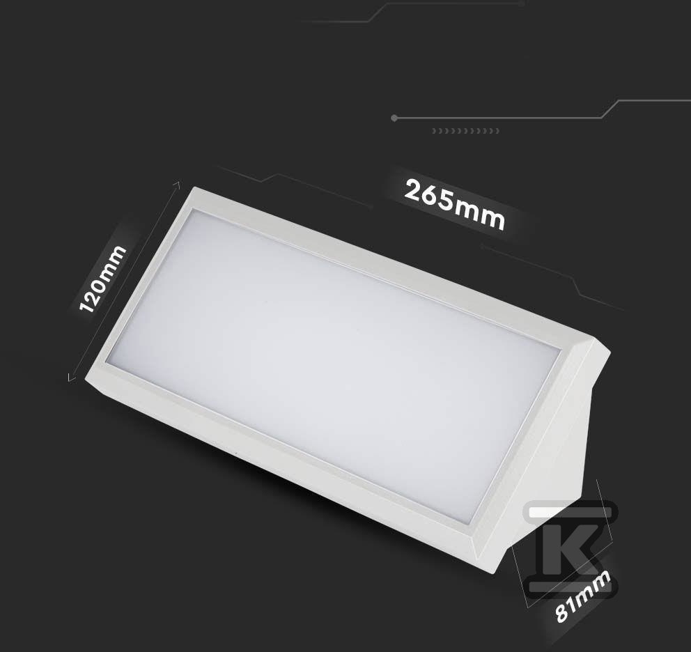 Oprawa ścienna V-TAC 12W LED ukośna - 6814