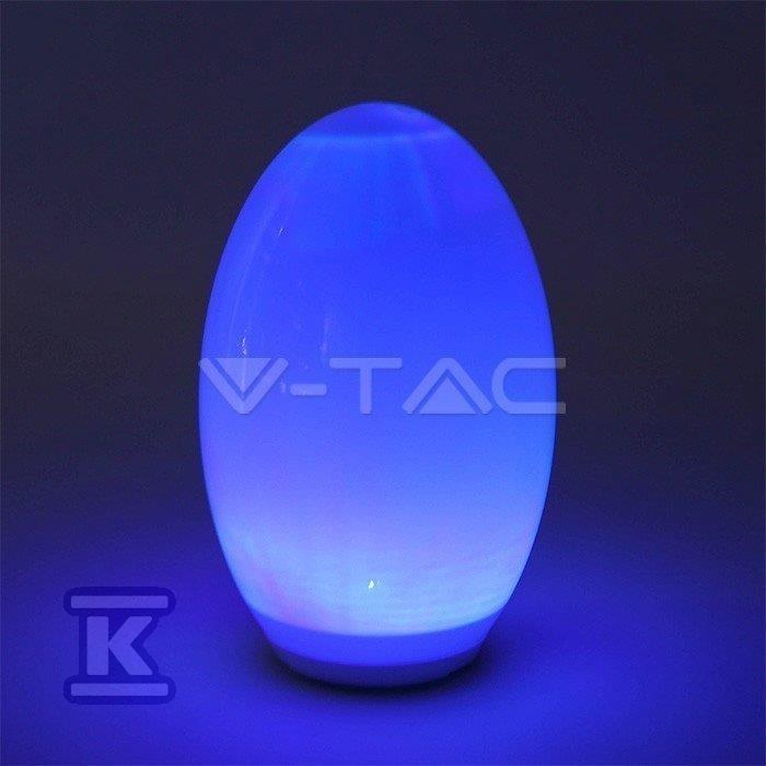 LED solar lamp VT-7815 egg RGB+WW IP44 - 8557