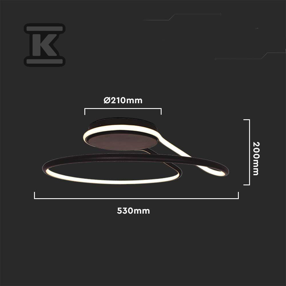Oprawa sufitowa V-TAC 54W LED triac - 6923