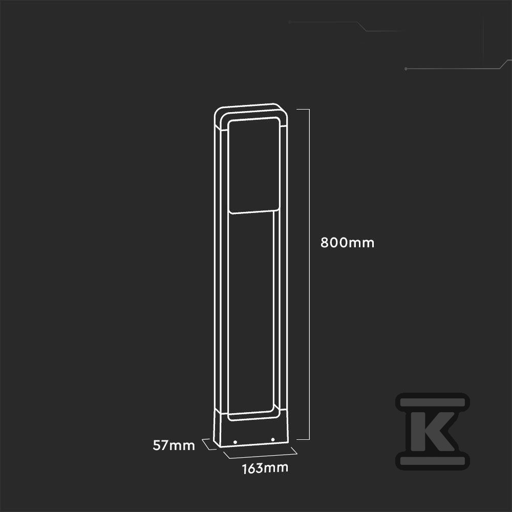 Słupek Ogrodowy V-TAC 10W LED SAMSUNG - 20115