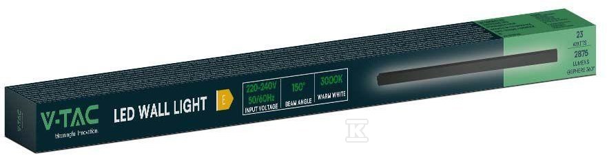 Oprawa ścienna elewacyjna LED linia - 10436
