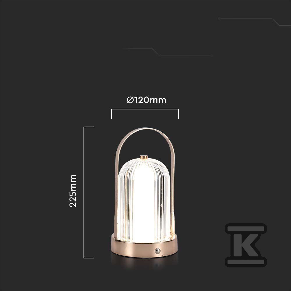 Lampka stołowa nocna V-TAC 1W LED 22cm - 7991