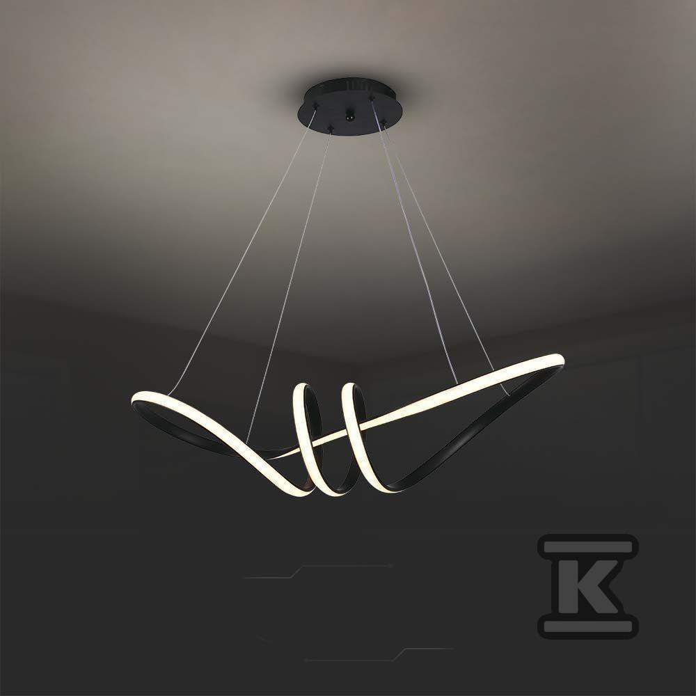 Oprawa zwieszana V-TAC 24W LED czarna - 8010