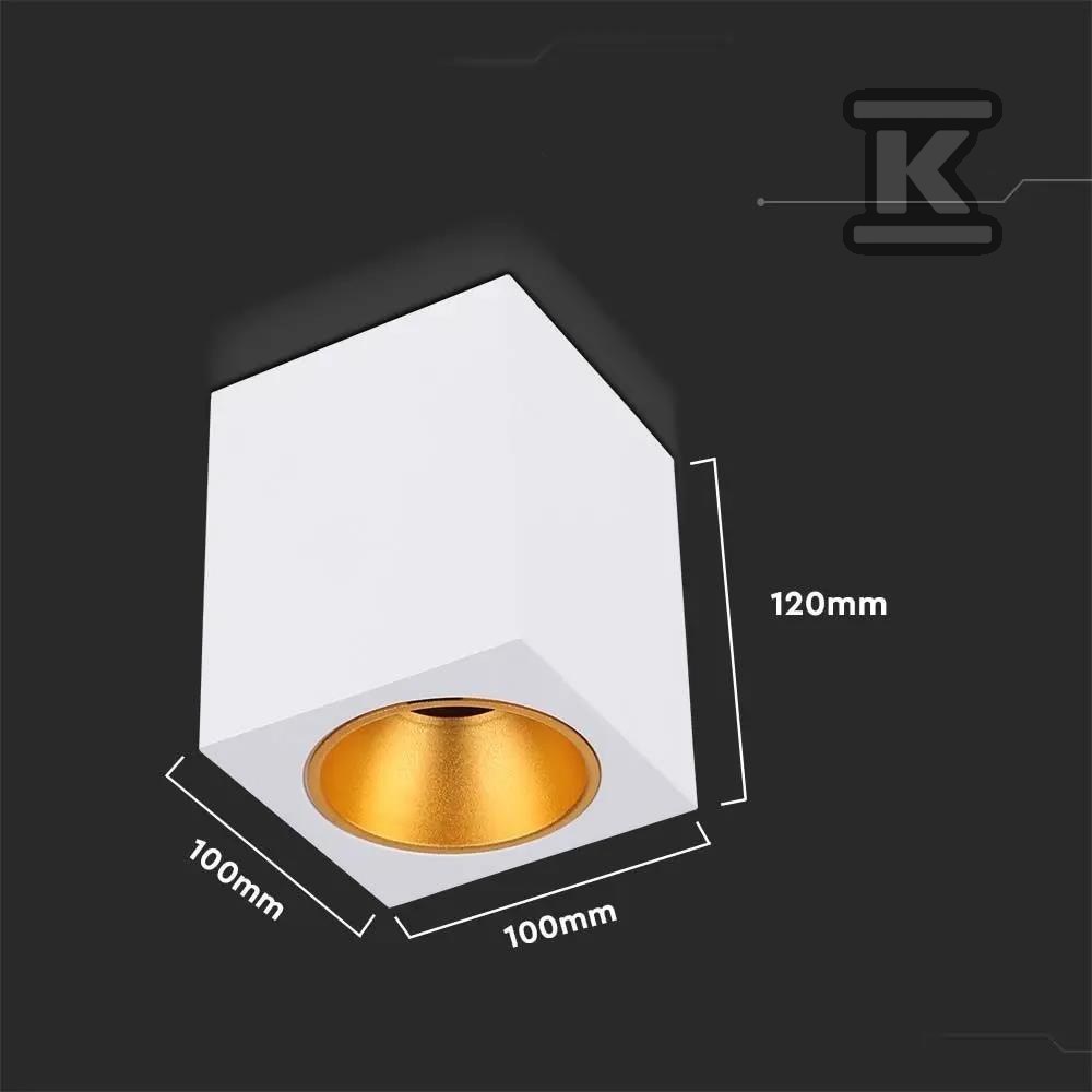Oprawa V-TAC GU10 Kwadratowa Natynkowa - 6692