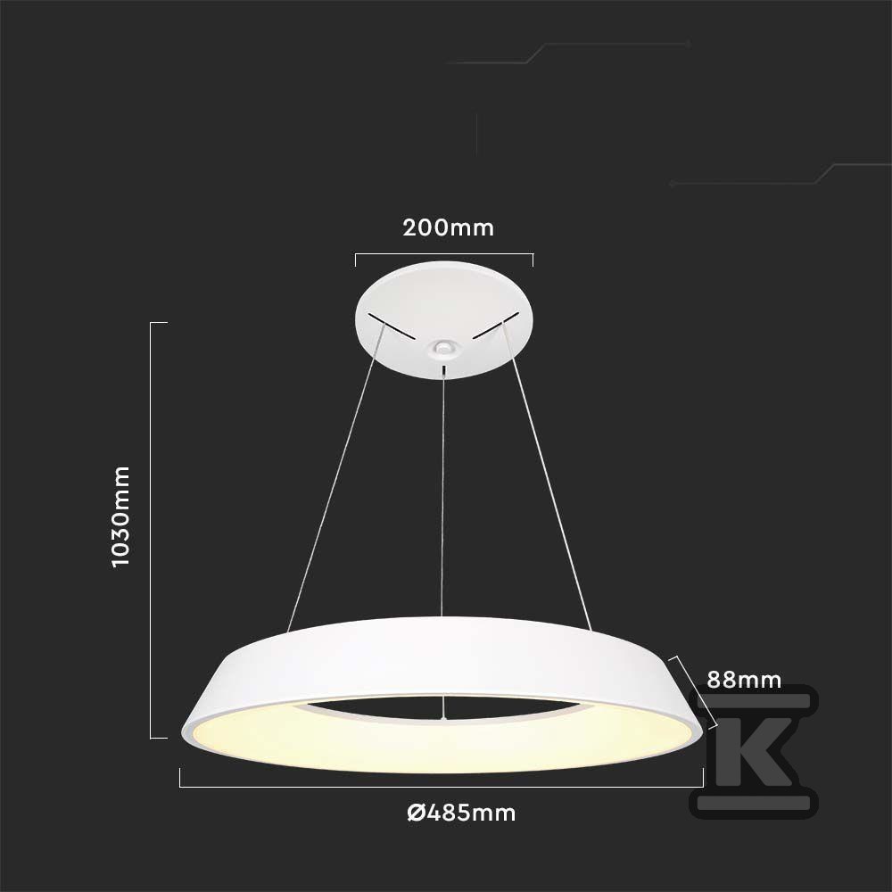Oprawa zwieszana V-TAC 48W LED triac - 6904