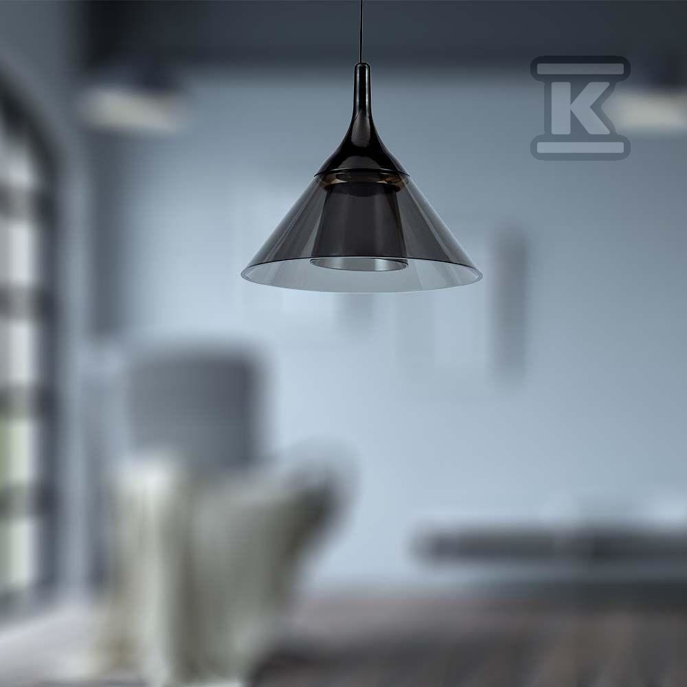 Oprawa zwieszana V-TAC 9W LED czarna - 10082