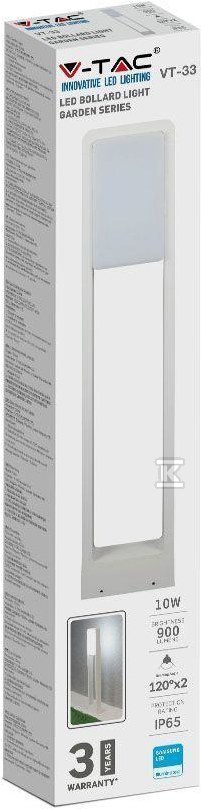 Słupek Ogrodowy V-TAC 10W LED SAMSUNG - 20116