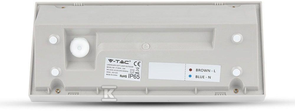 Настінний світильник V-TAC 12W LED - 6813