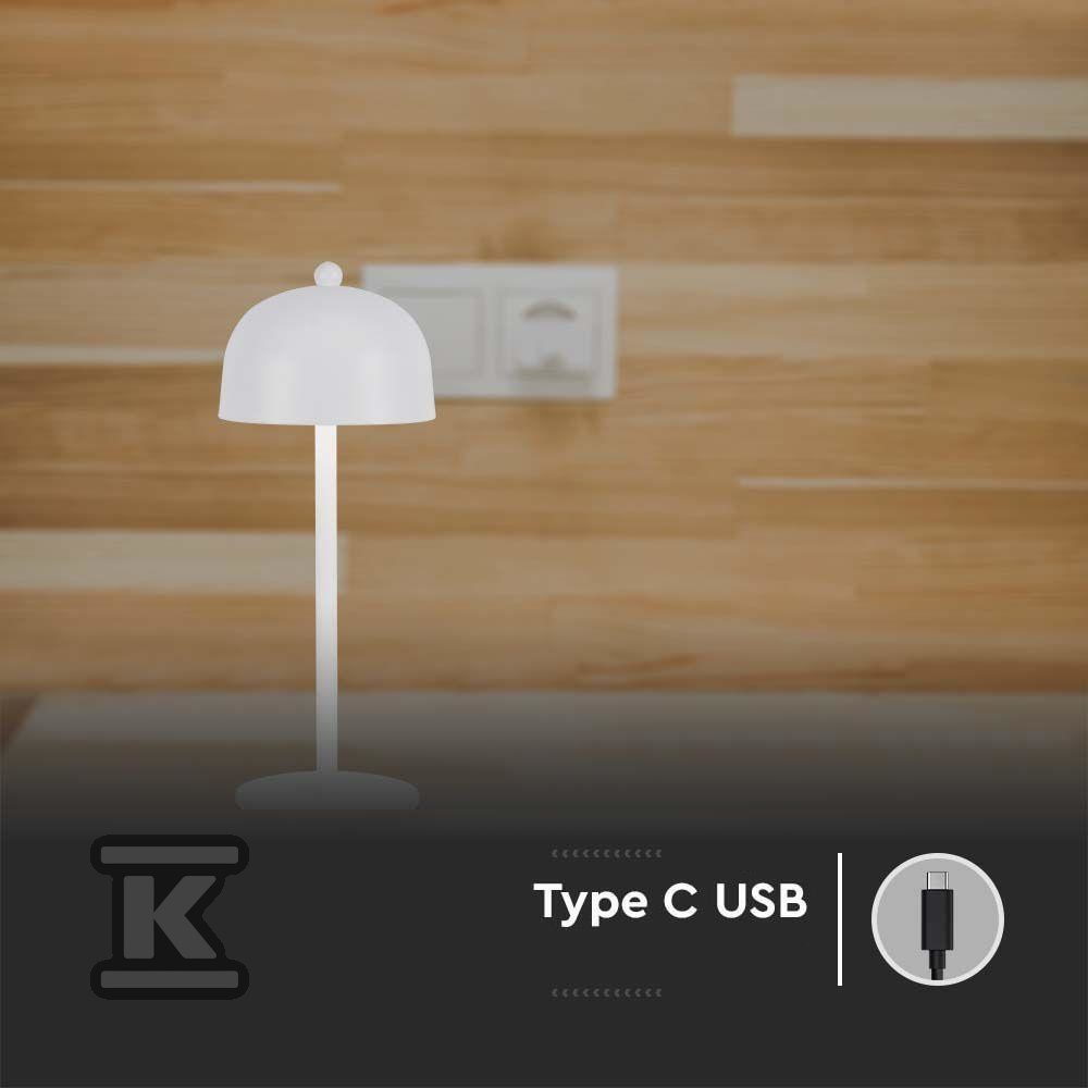 Настільна нічна лампа V-TAC 3W LED 30cm - 7986