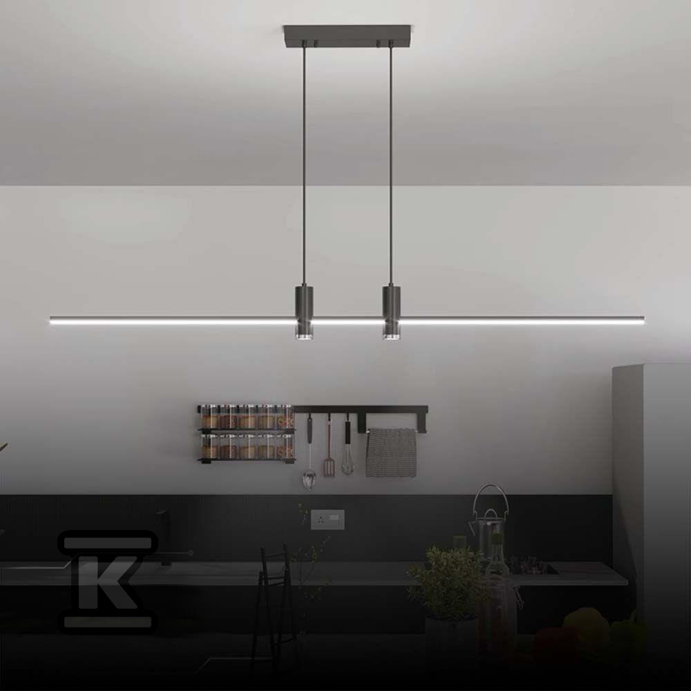 Oprawa zwieszana V-TAC 19W LED czarna - 10088