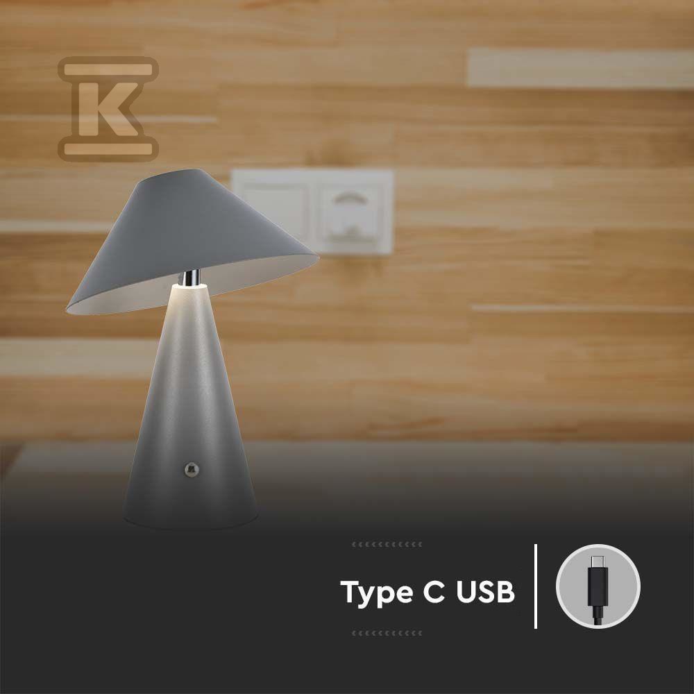 Настільна нічна лампа V-TAC 3W LED 24cm - 7949