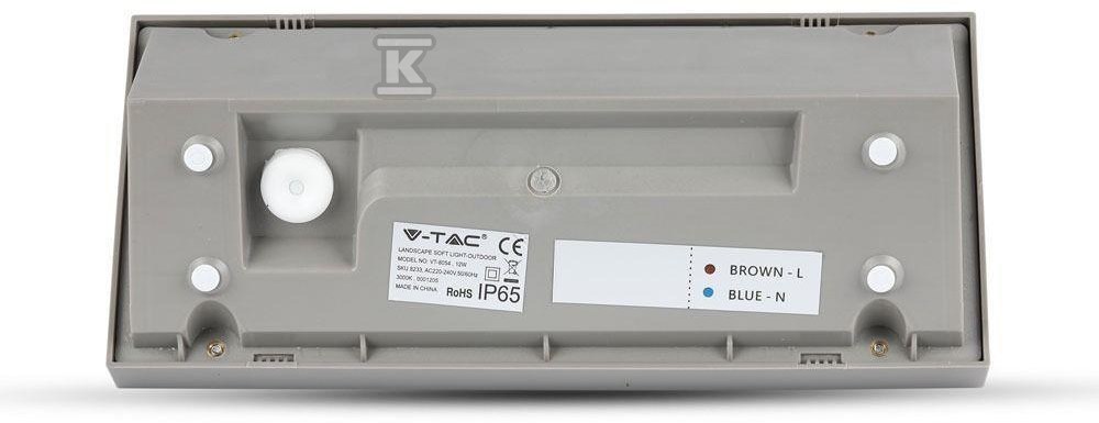 Oprawa ścienna V-TAC 12W LED ukośna - 218235