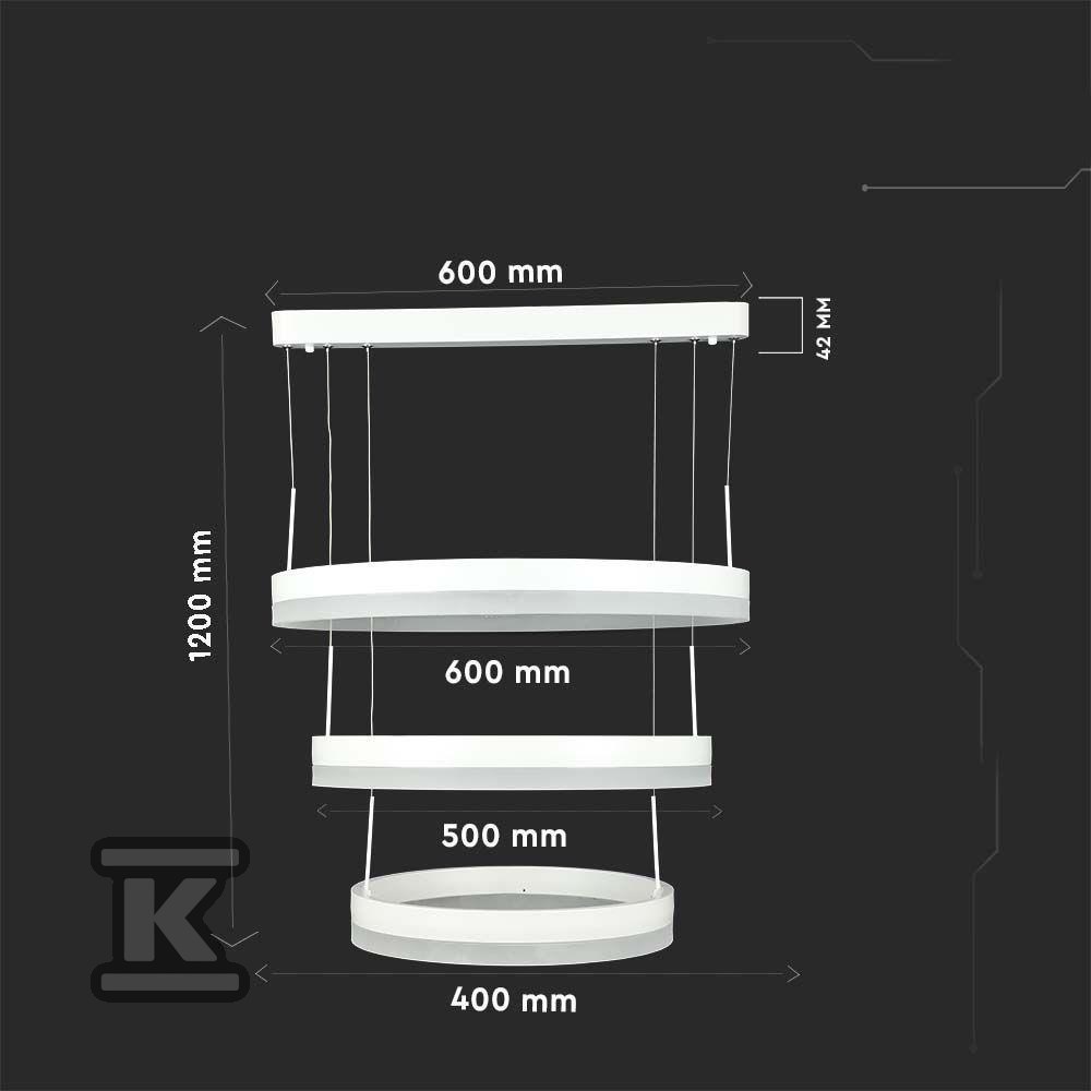 Підвісний світильник LED V-TAC 82W Soft - 213989