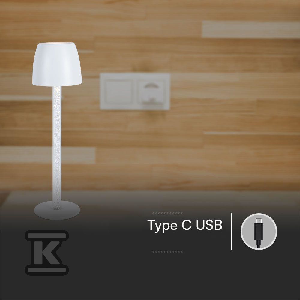Lampka stołowa nocna V-TAC 3W LED 37cm - 23095