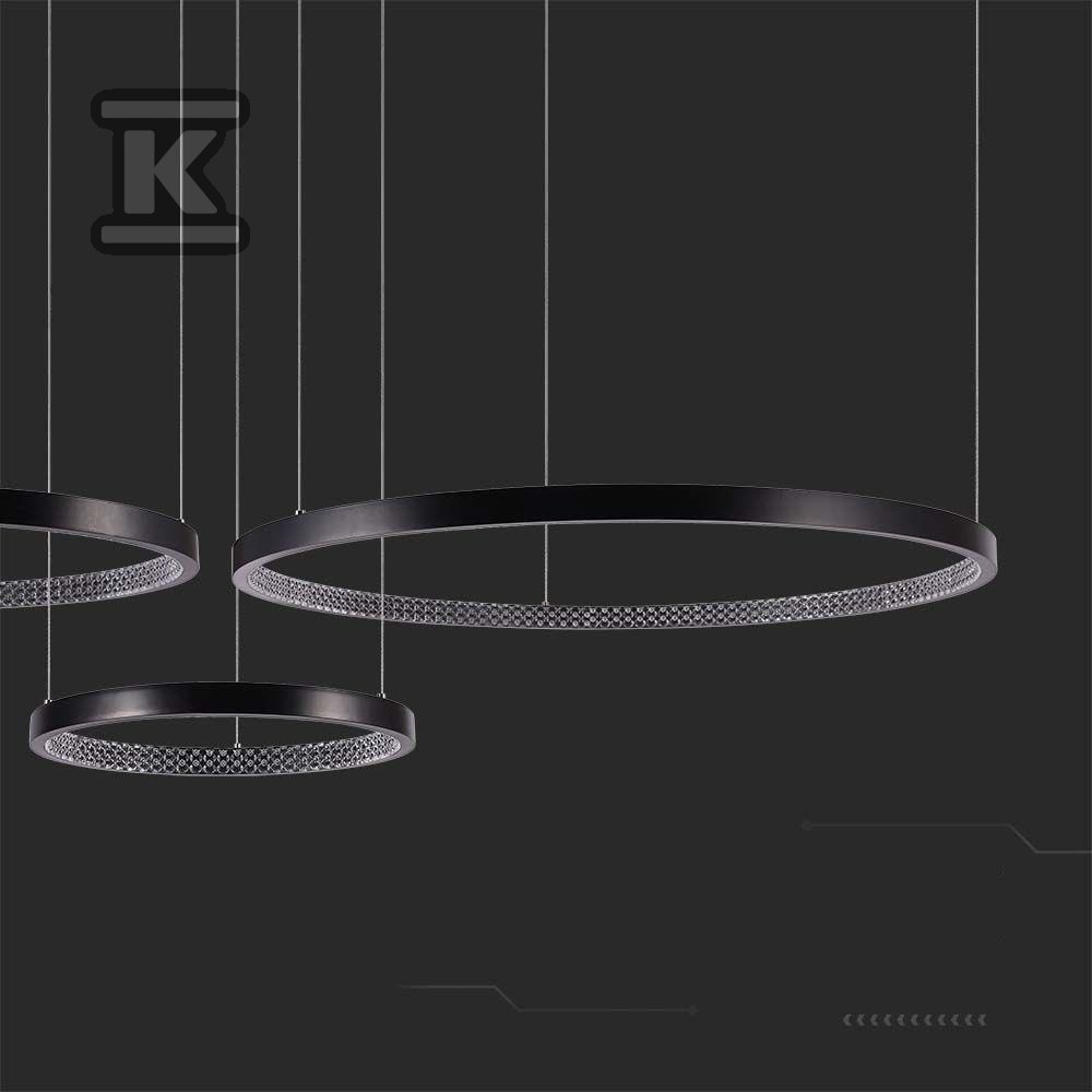 Oprawa zwieszana V-TAC 57W LED czarna - 10054