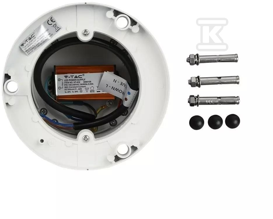 Słupek Ogrodowy V-TAC 10W LED IP65 - 128318