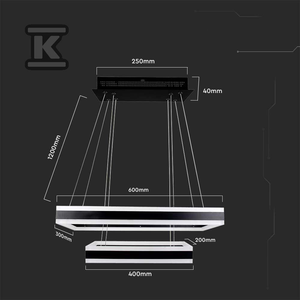 Oprawa zwieszana LED V-TAC 100W soft - 213987