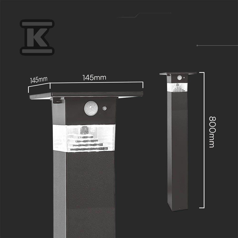 Słupek Ogrodowy Solarny V-TAC 80cm 5.5W - 23401