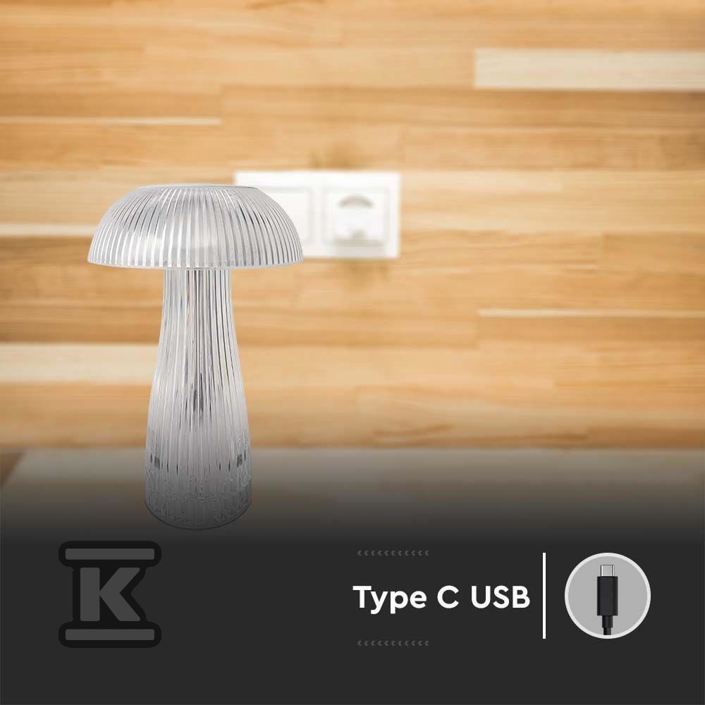 Настільна нічна лампа V-TAC 1W LED 25cm - 7894