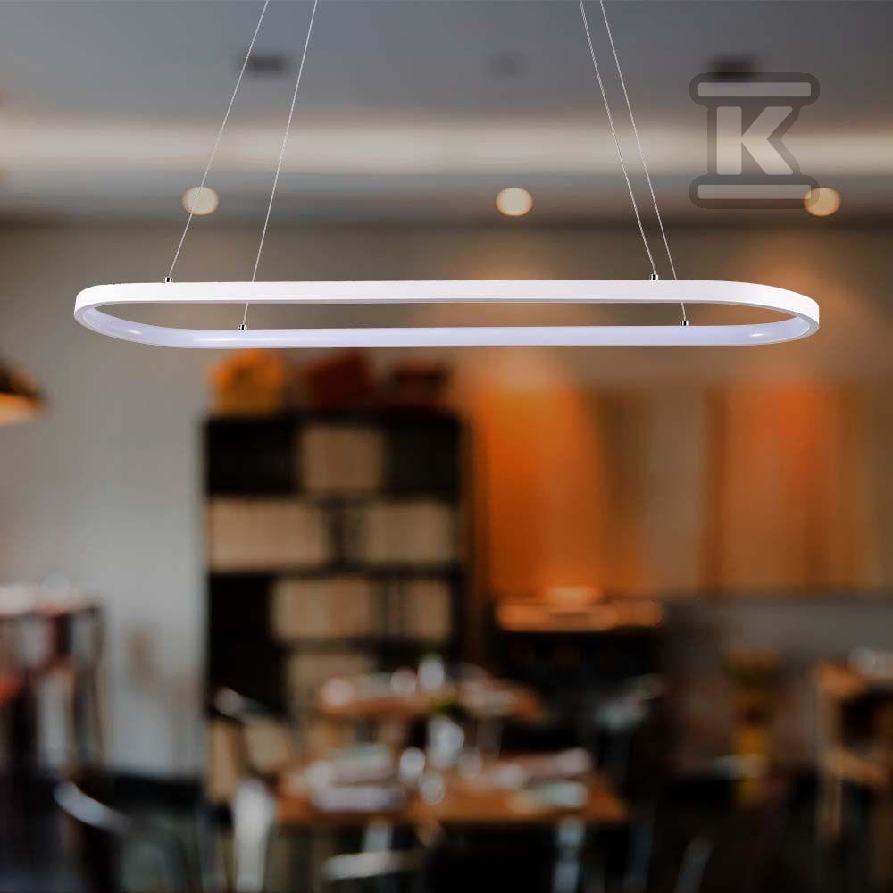 Oprawa zwieszana V-TAC 24W LED biała - 10056