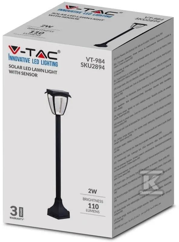 Słupek Ogrodowy Solarny V-TAC 2W LED - 2894