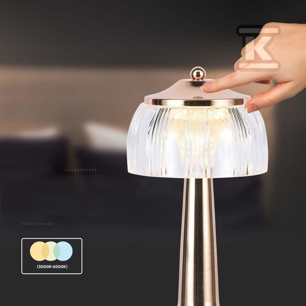 Настільна нічна лампа V-TAC 1W LED 26cm - 7938