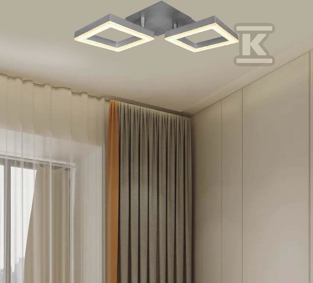Oprawa sufitowa V-TAC 17W LED szara - 7006