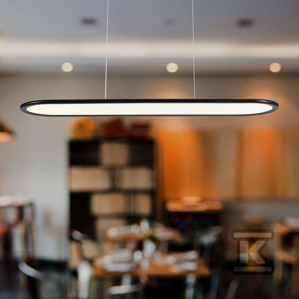 Oprawa zwieszana V-TAC 24W LED czarna - 10046