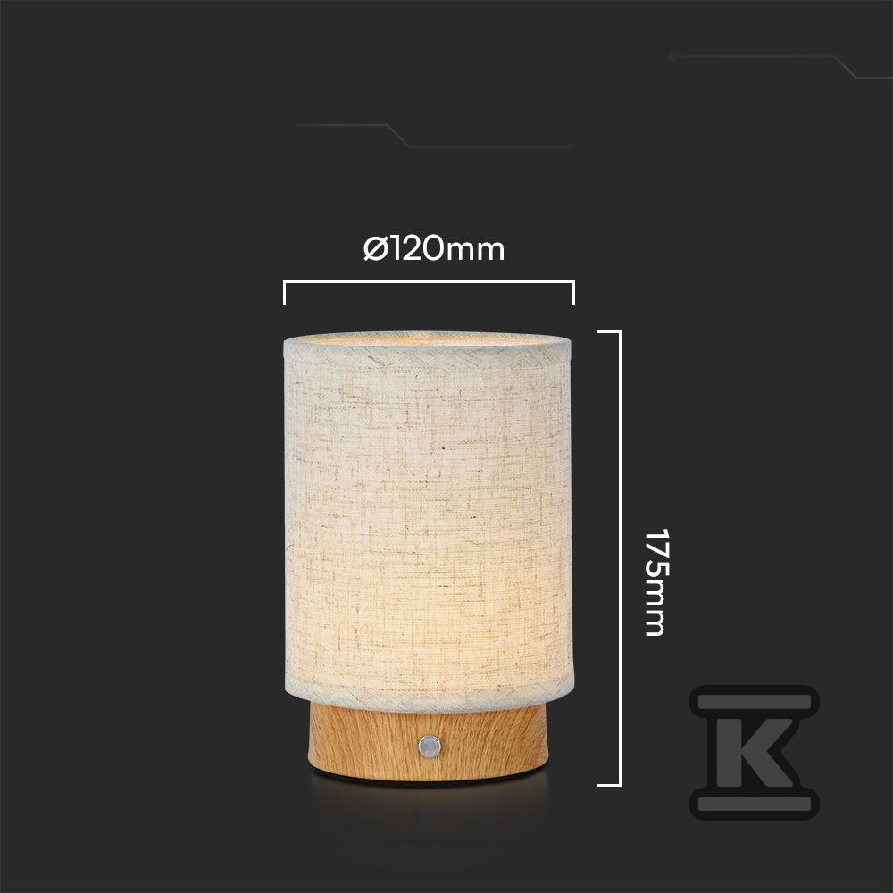 Lampka stołowa nocna V-TAC 3W LED - 23090
