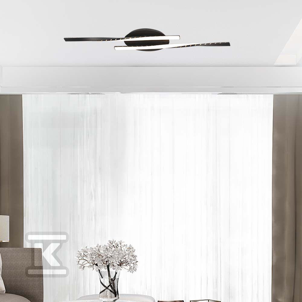 Oprawa sufitowa V-TAC 12W LED czarna - 7001