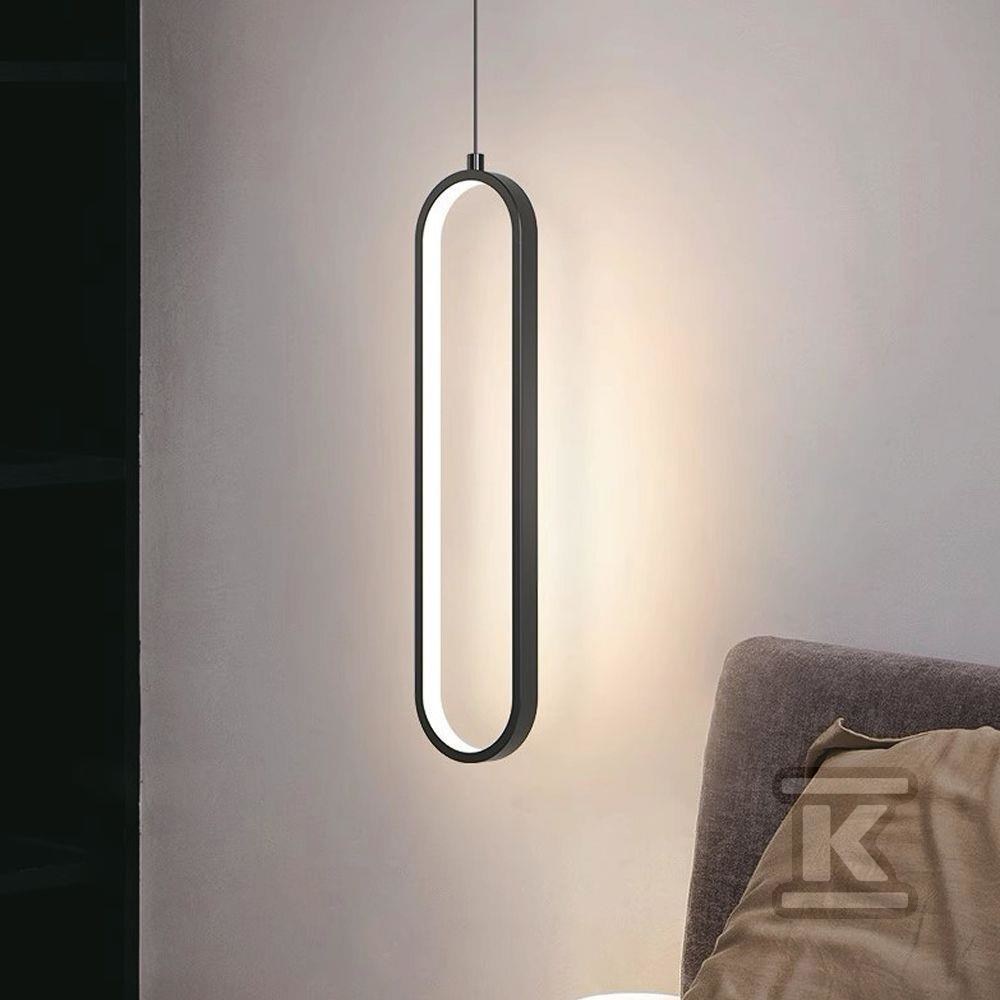 Oprawa zwieszana V-TAC 13W LED czarna - 10075