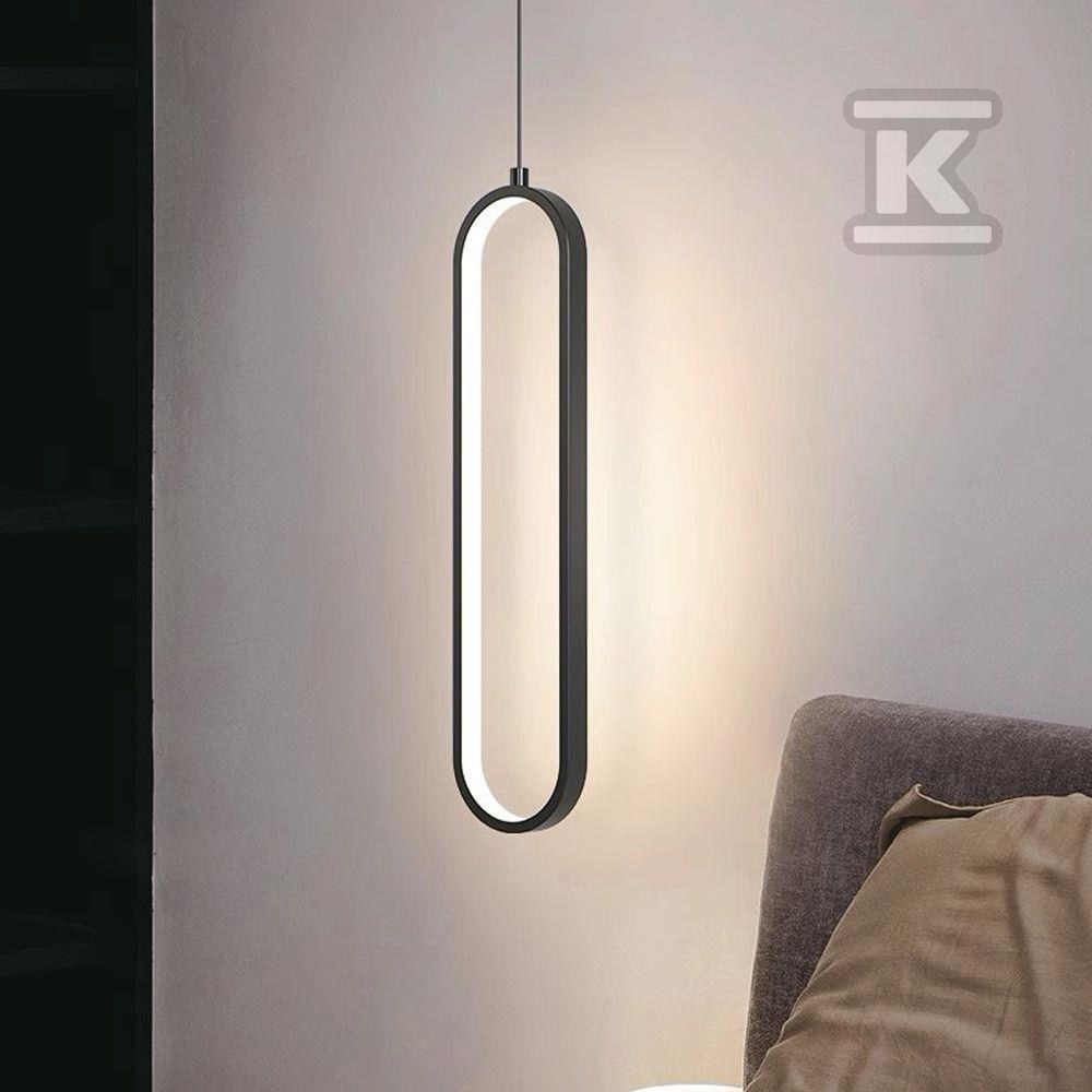 Oprawa zwieszana V-TAC 13W LED czarna - 10076