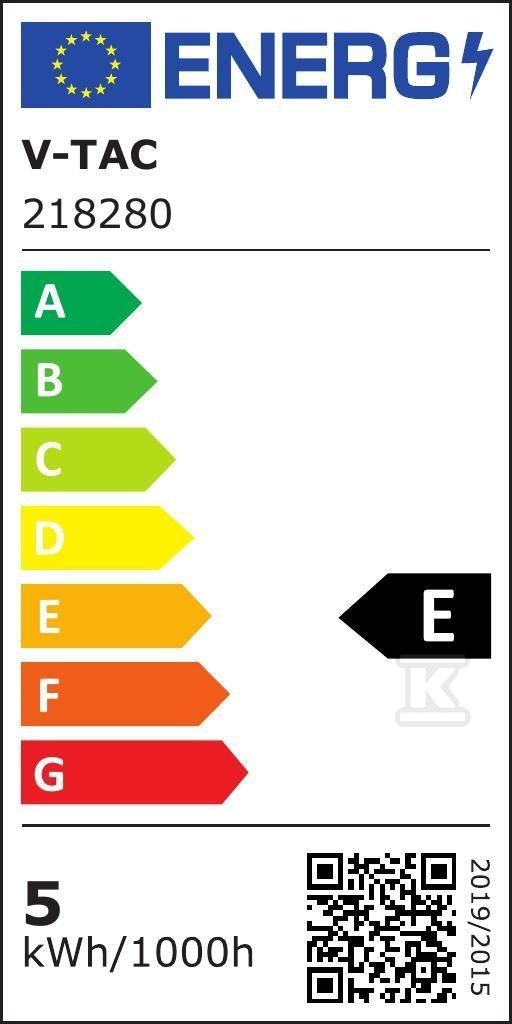 Kinkiet Ścienny V-TAC 5W LED Biały IP65 - 218280