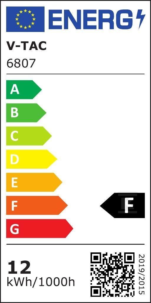 Настінний світильник V-TAC 12W LED - 6807