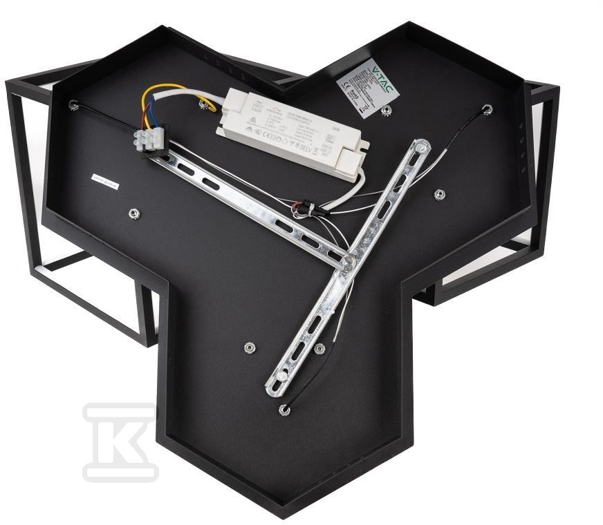 Oprawa sufitowa V-TAC 46W LED czarna - 15342