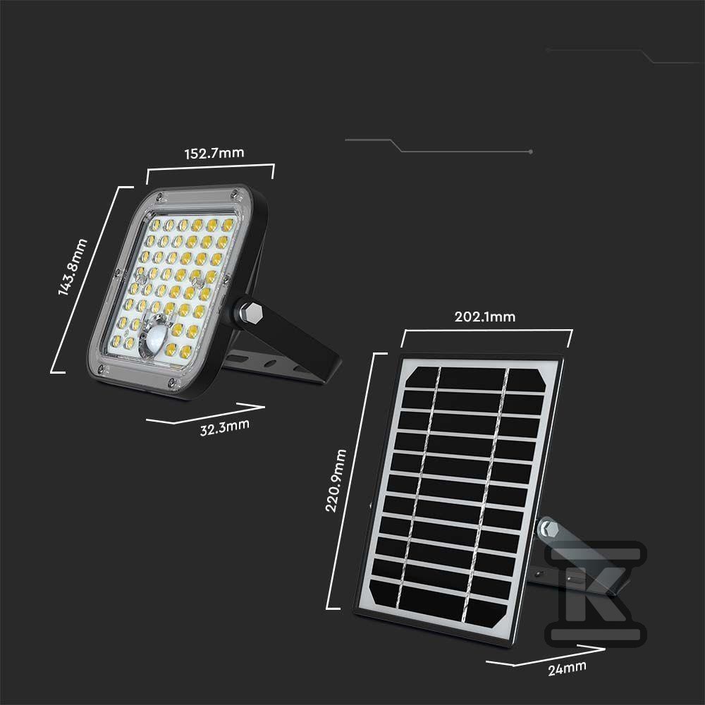 Naświetlacz LED solarny V-TAC 10W IP65 - 10313