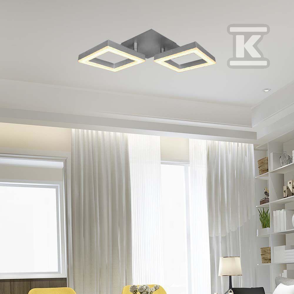 Oprawa sufitowa V-TAC 17W LED szara - 7006