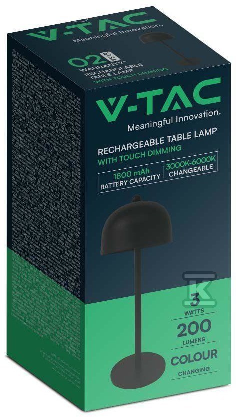 Настільна нічна лампа V-TAC 3W LED 30cm - 7985