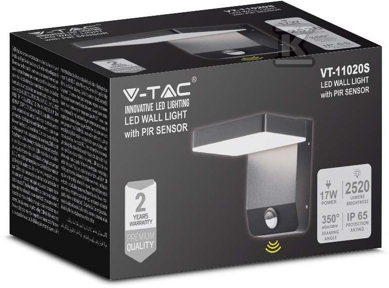 Naświetlacz elewacyjny V-TAC 17W - 2949