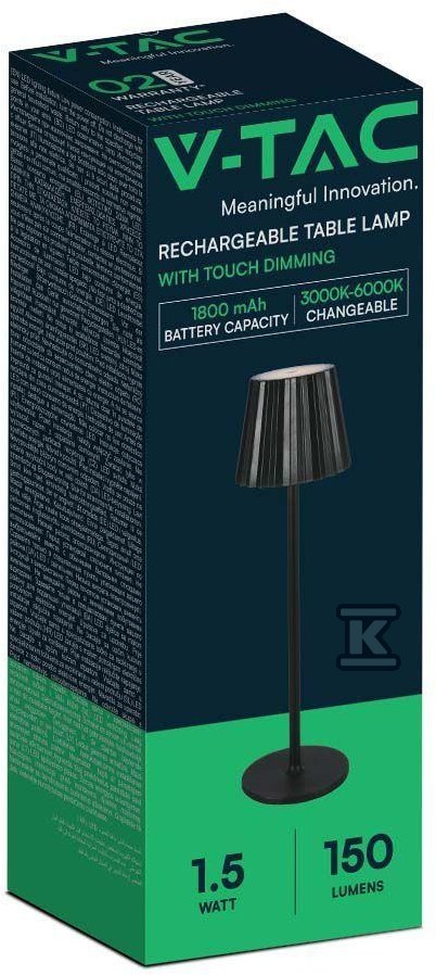 Настільна нічна лампа V-TAC 4W LED 37cm - 10325