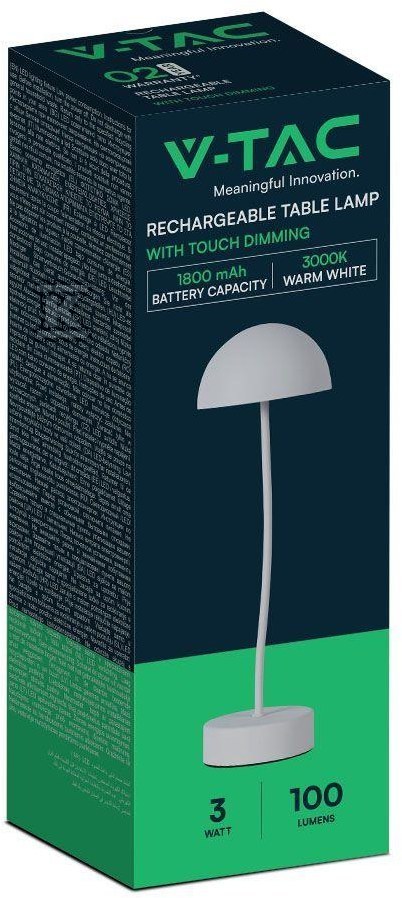 Настільна нічна лампа V-TAC 3W LED - 23092